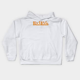 Rad Tech - retro design Kids Hoodie